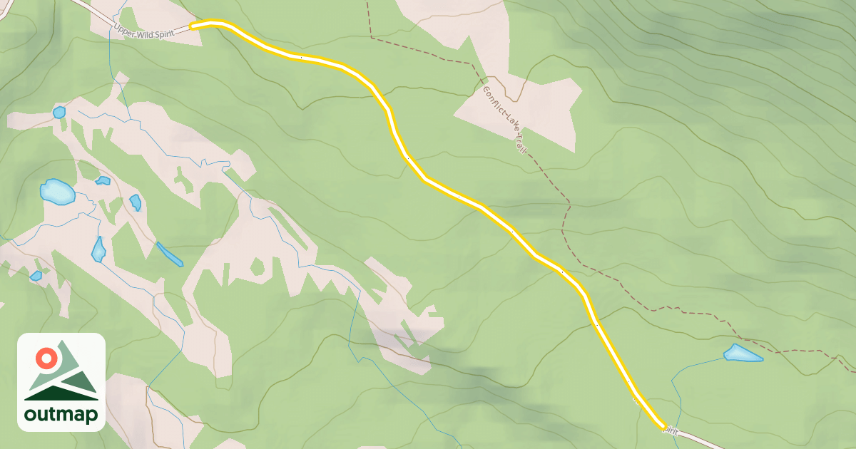 Map of Upper Wild Spirit