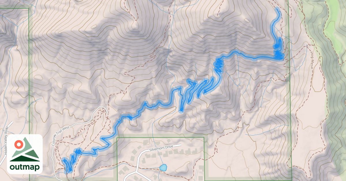 Map of Stairway to Heaven