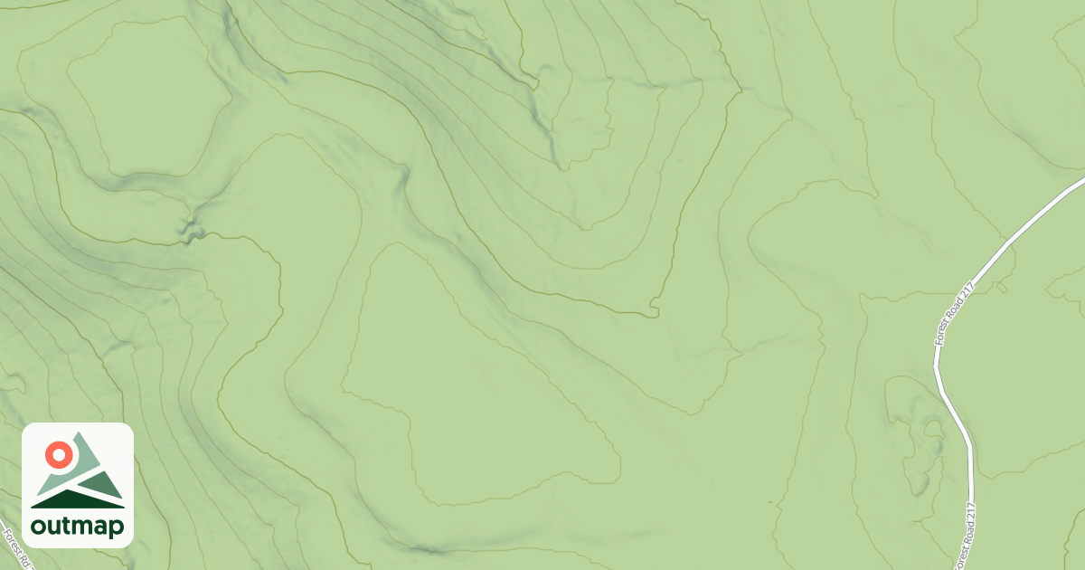 Map of WILDCAT RUN