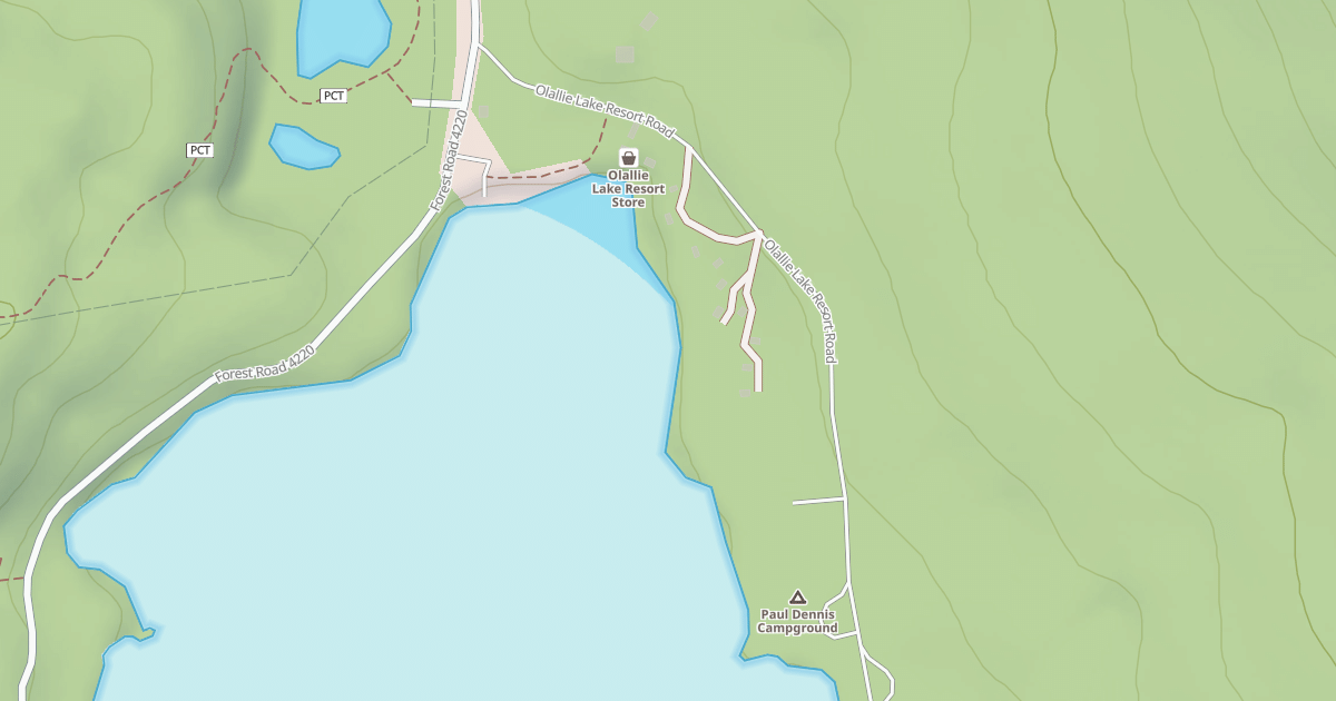 Map preview of PAUL DENNIS CAMPGROUND