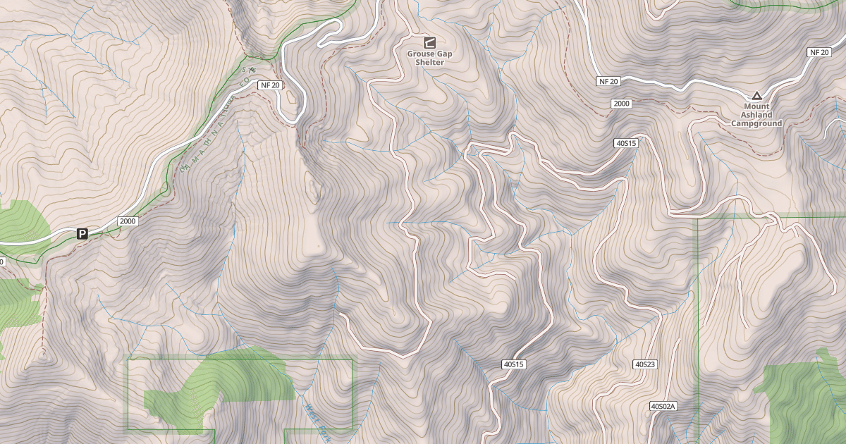 Map preview of GROUSE SHELTER