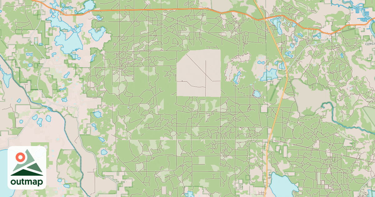 Map of PIPE LINE NORTH & SOUTH