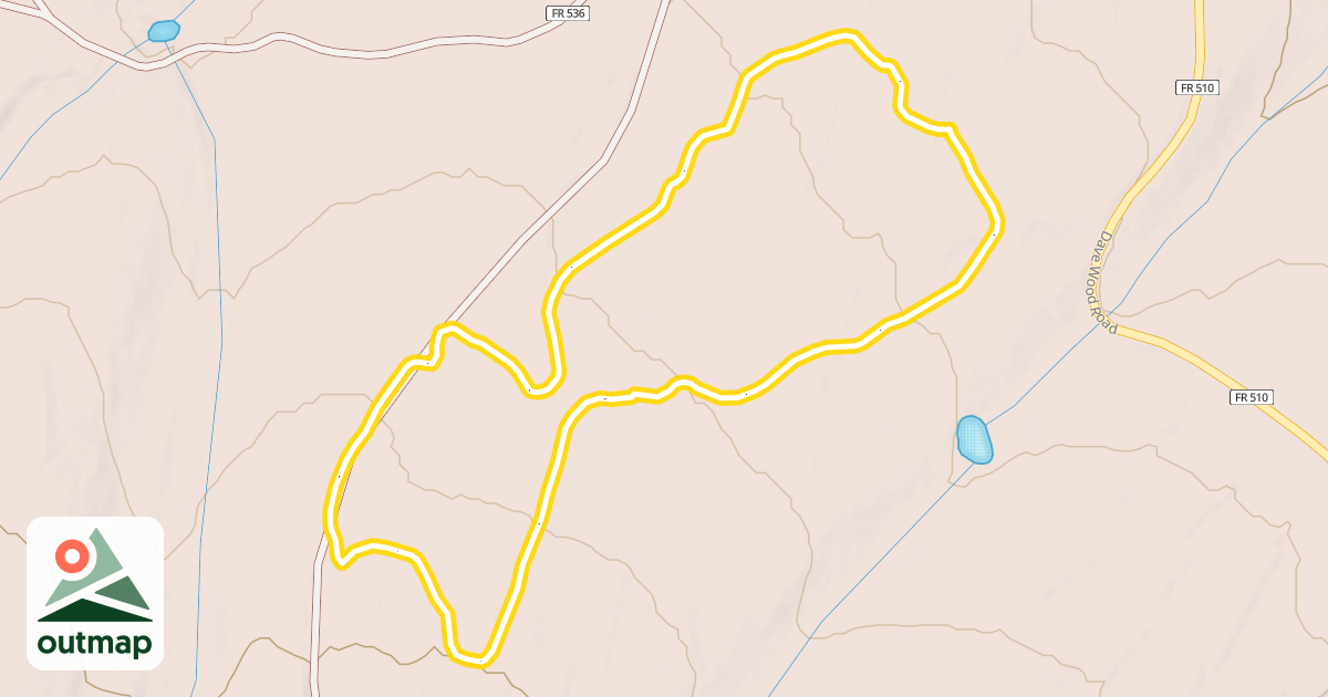 Map of Branson Loop