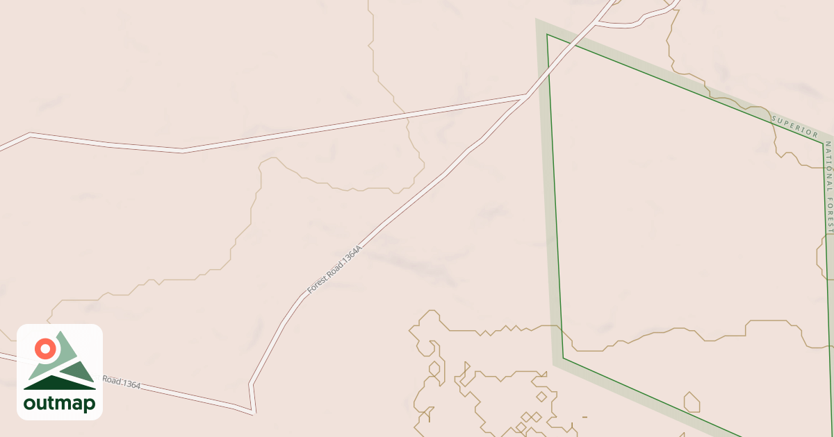 Map of ELBOW CREEK SPUR A