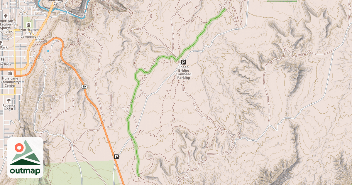 Map of JEM Trail