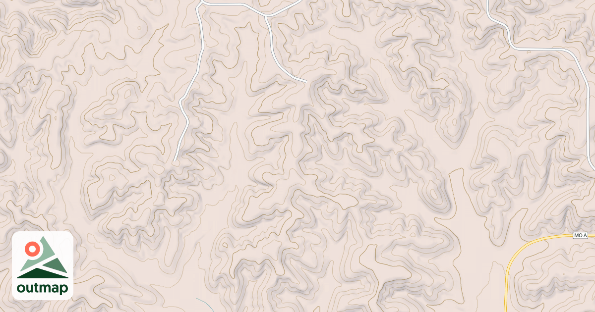 Map of TICK HOLLOW