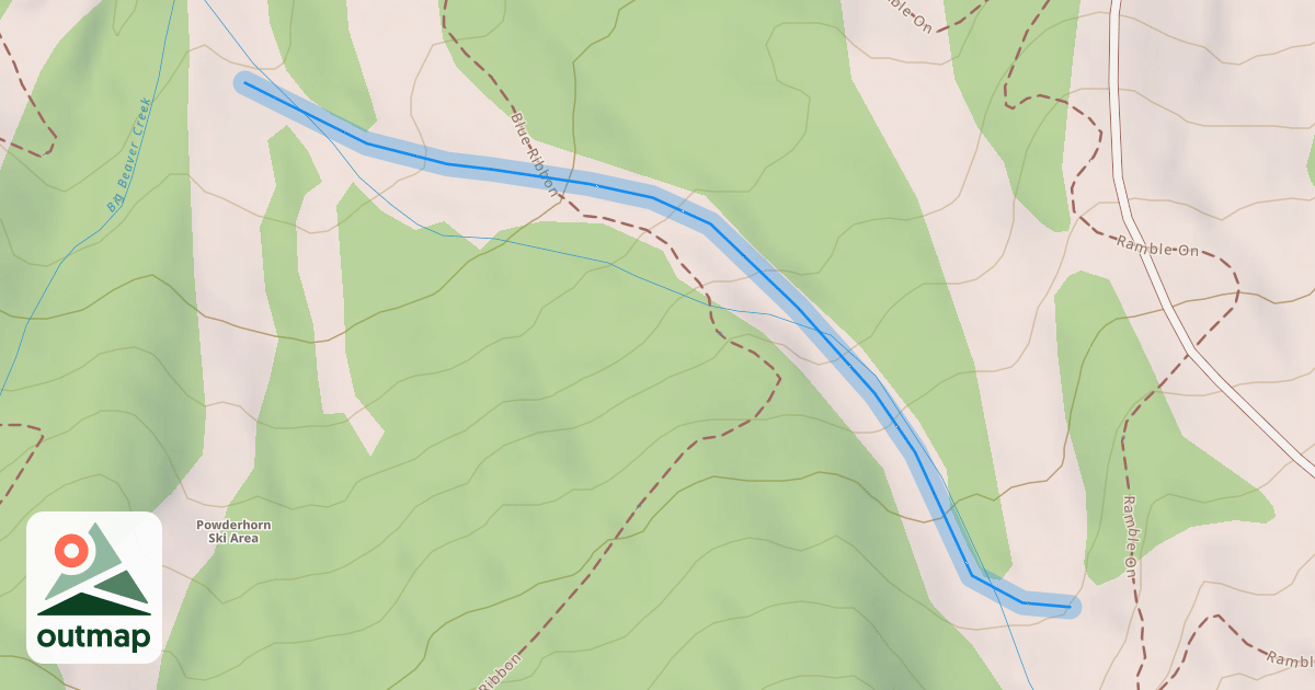 Map of Upper Dude