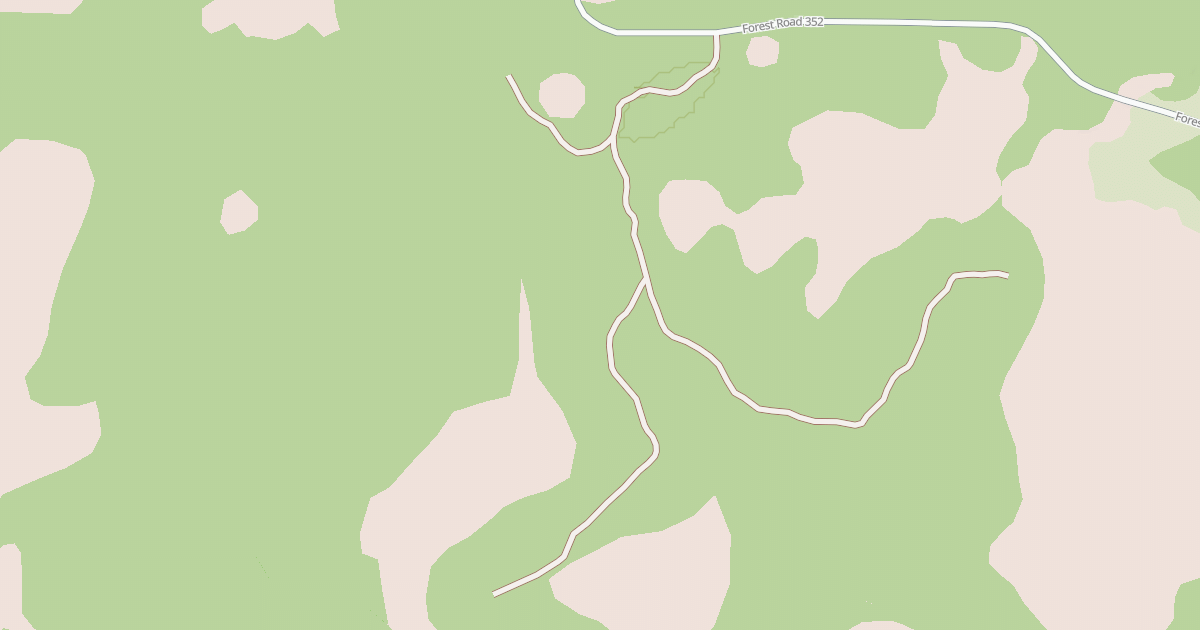 Map preview of USFS National Forest System Roads {B0B354CE-A067-4ECD-8FCC-D0D6BBF52CAB}