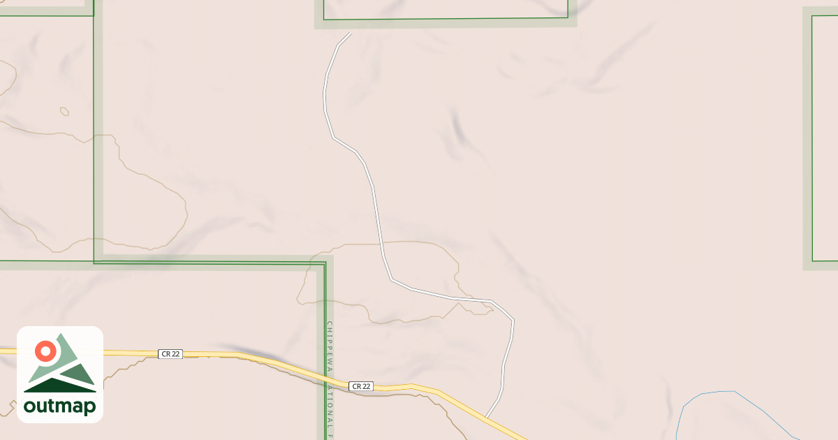 Map of BELTRAMI CO. 22 SPUR 2281