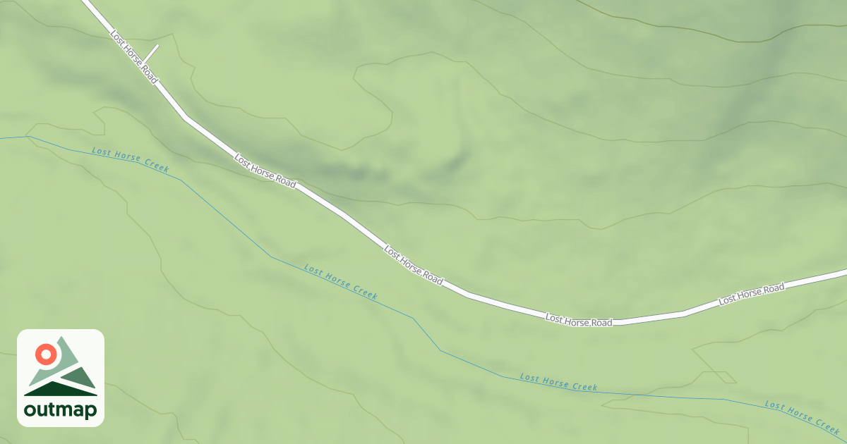 Map of (FDR) LOST HORSE