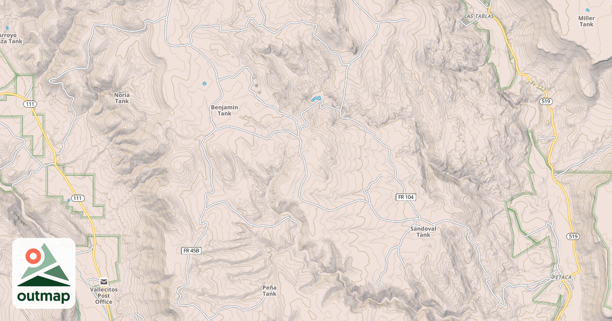 Map of JARITA MEZA RD.