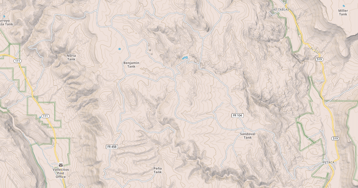 Map preview of JARITA MEZA RD.