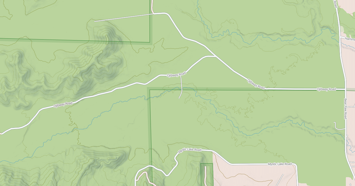 Map preview of OJIBWAY