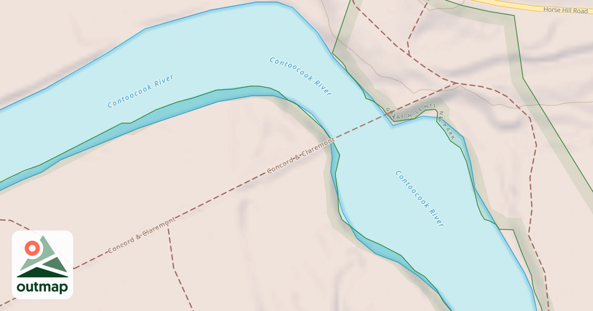 Map of Concord & Claremont