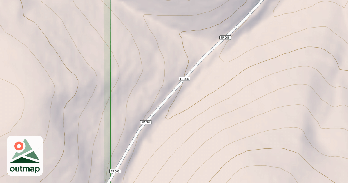 Map of Temple Canyon Winter Sports