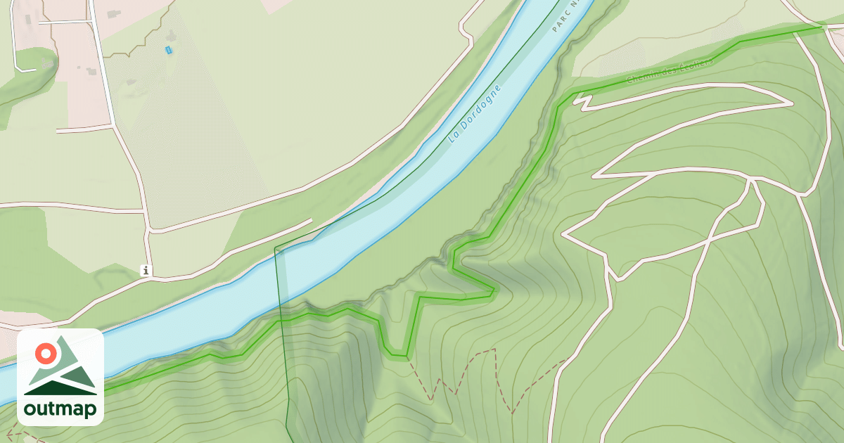 Map of Chemin des Écoliers