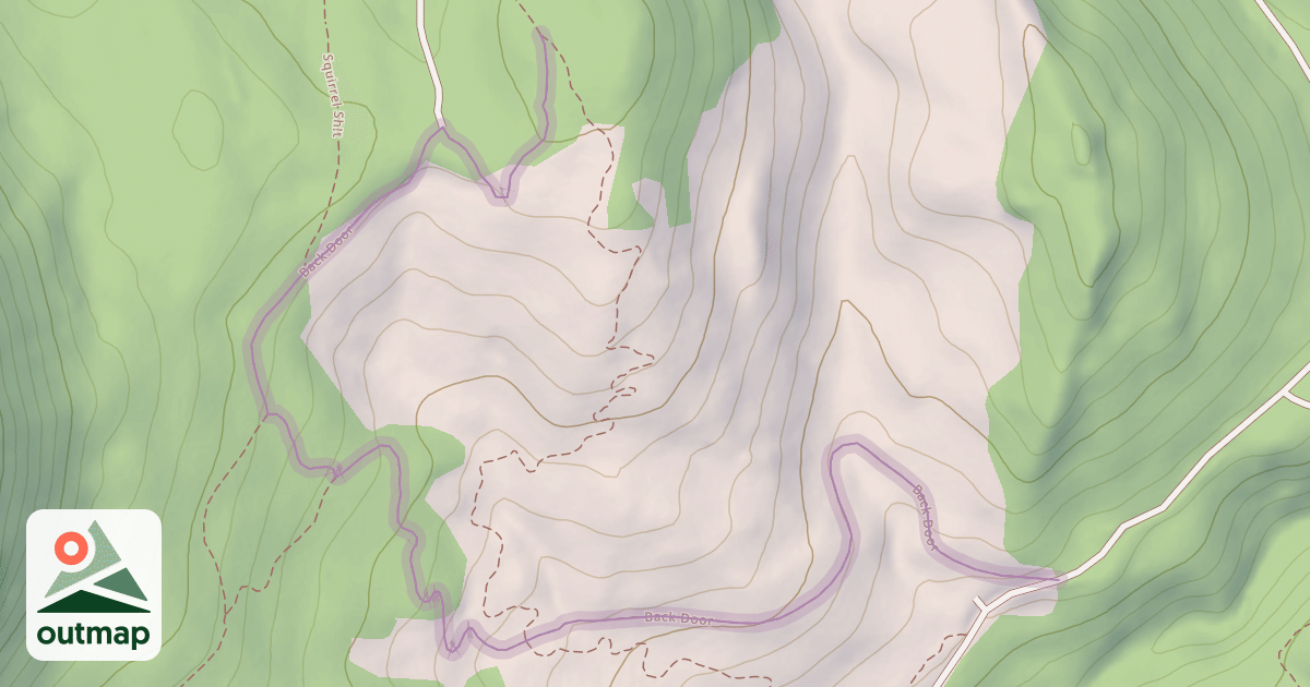 Map of Back Door