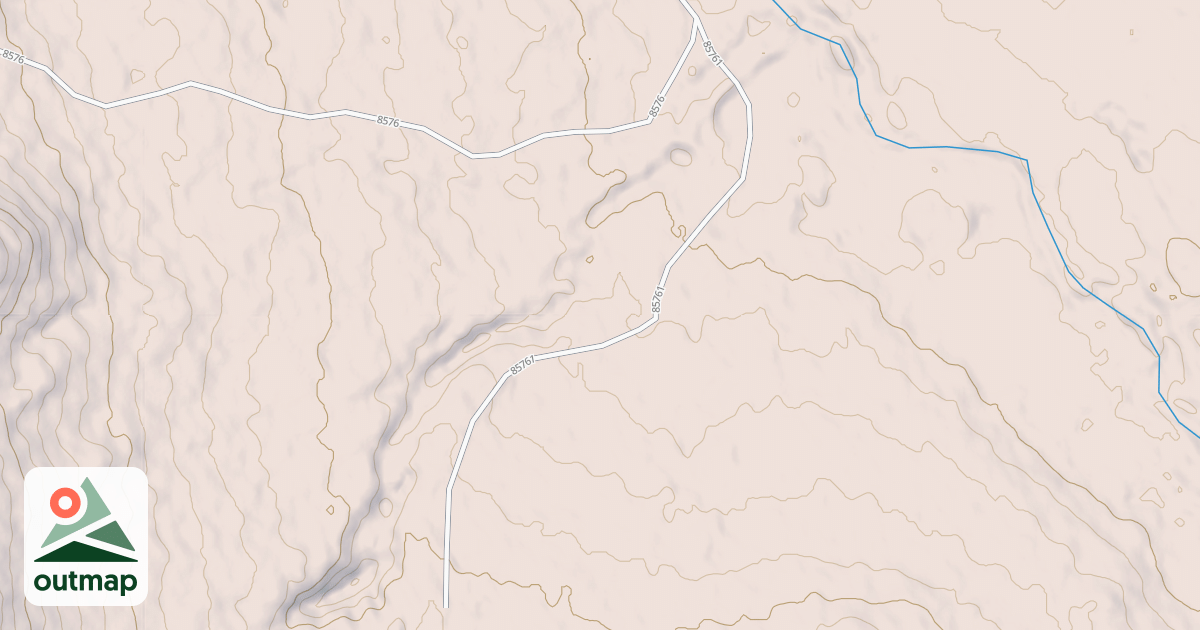 Map of MIDDLE DRAIN