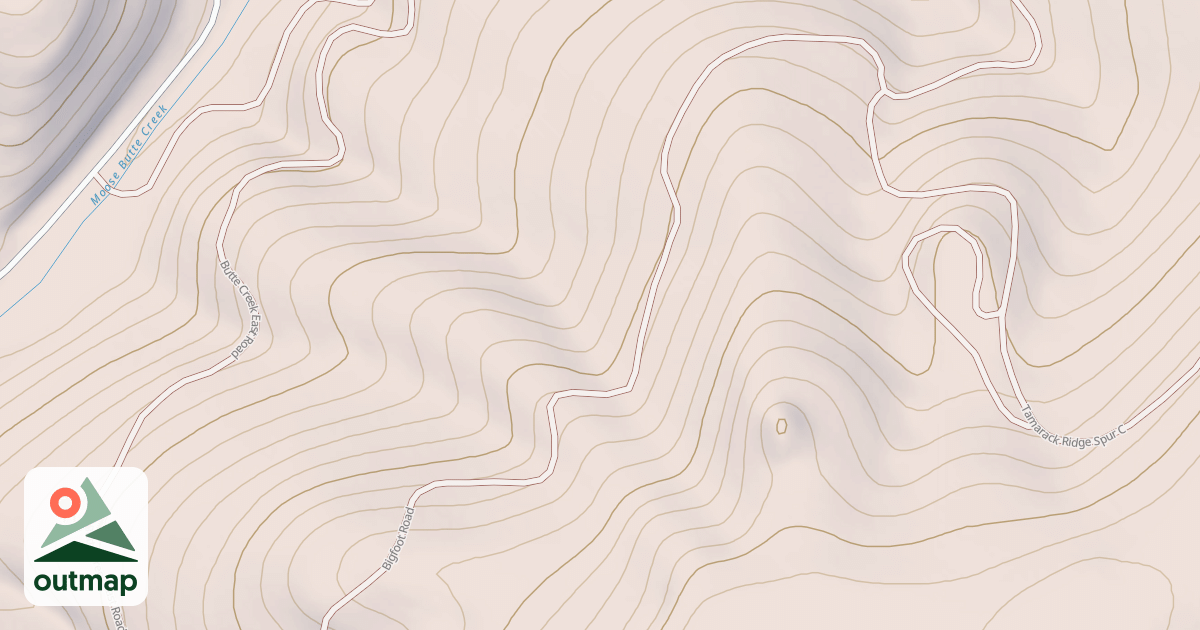 Map of BIGFOOT