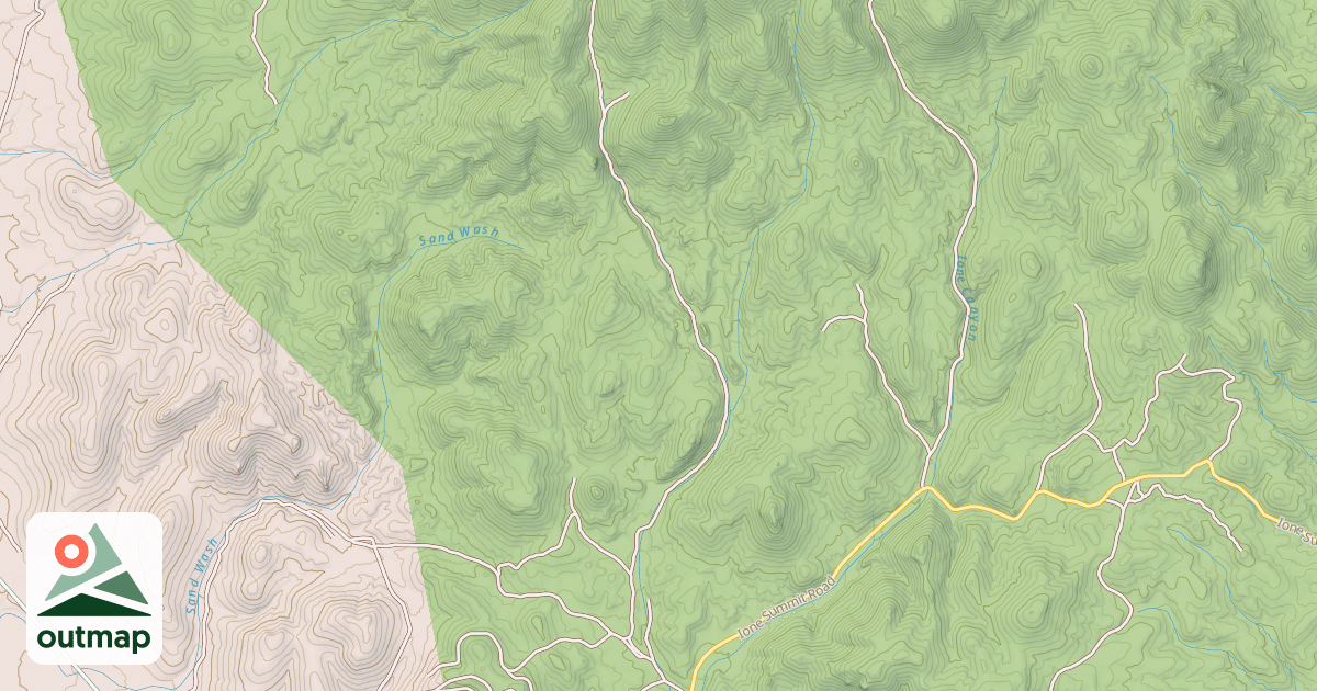 Map of ROCKY MOUNTAIN SPRING