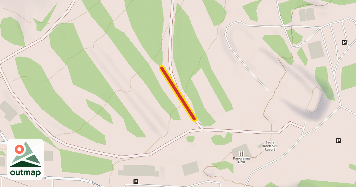 Map of Beginner Surface Lift