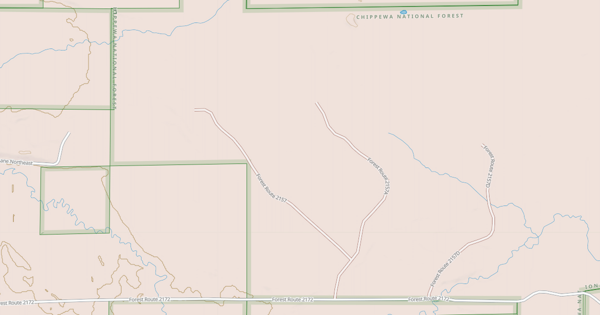 Map preview of KITCHI CREEK