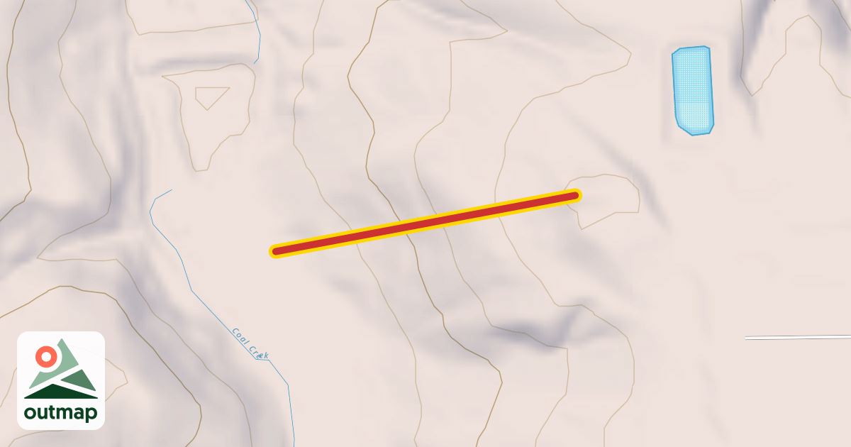 Map of Quad Lift #1