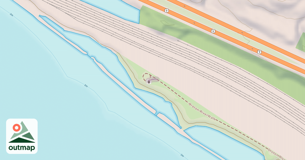 Map of Croton RiverWalk