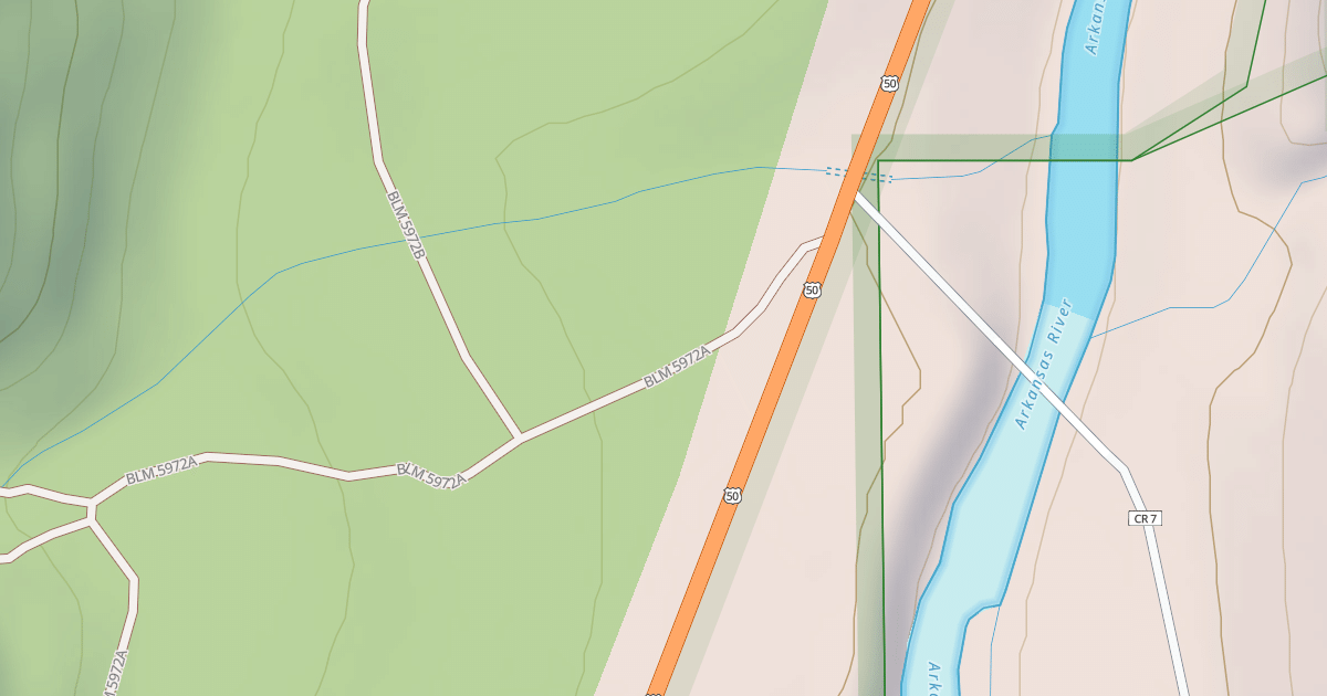 Map preview of BLM National GTLF Public Motorized Roads aa7820f7-2500-483f-8529-7b39c5cf9218