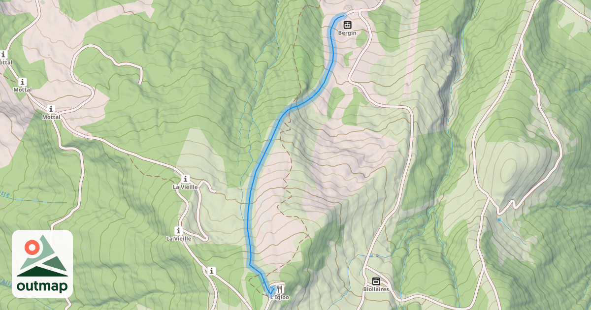 Map of Bergin