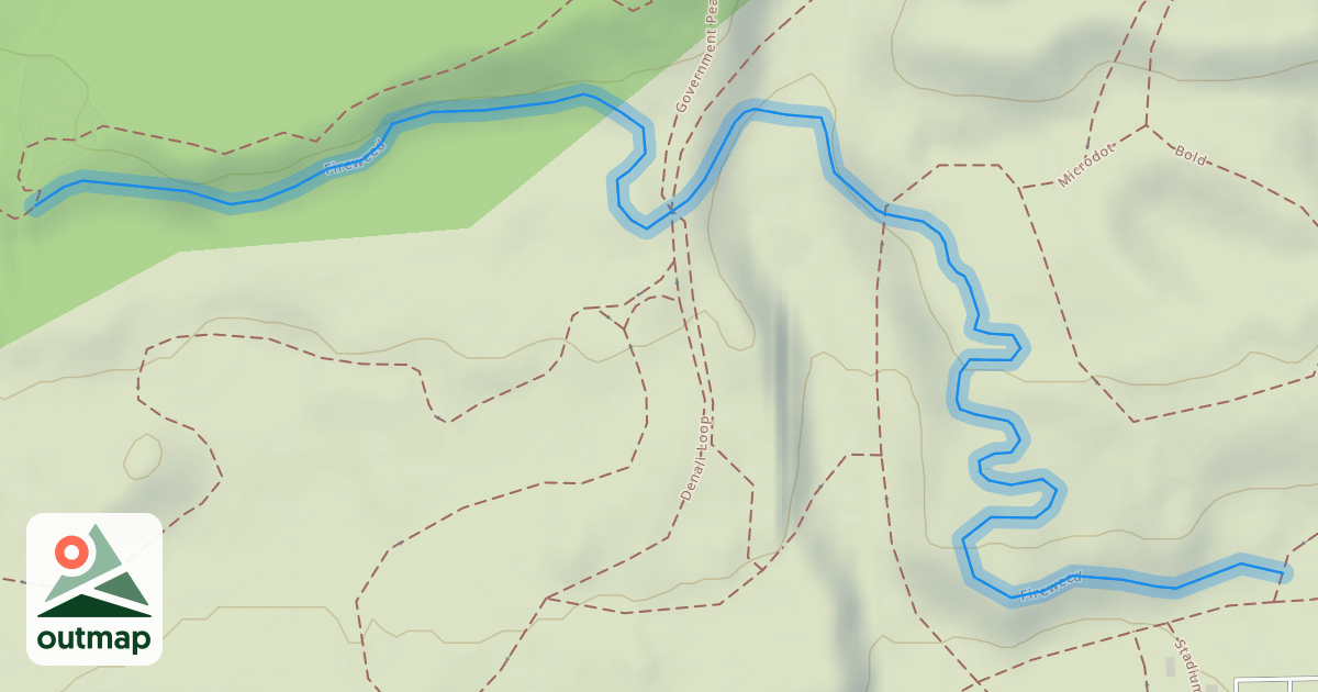 Map of Fireweed