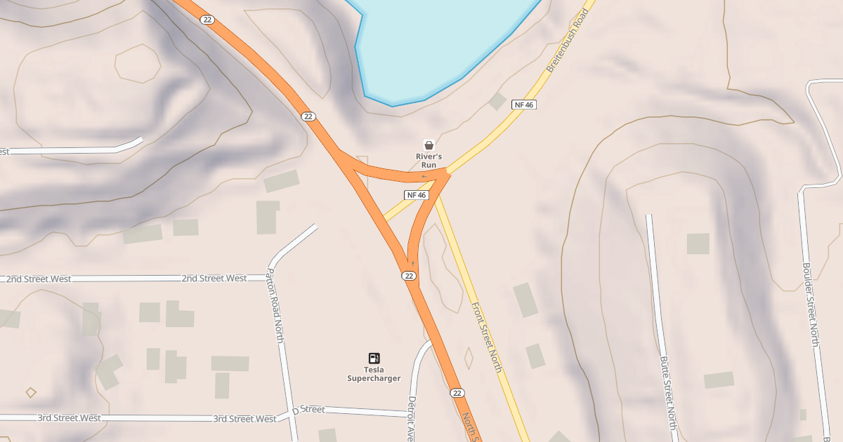 Map preview of USFS Motor Vehicle Use Map Roads {46ED1BD5-1D50-4AD3-82DF-59A633C8384B}