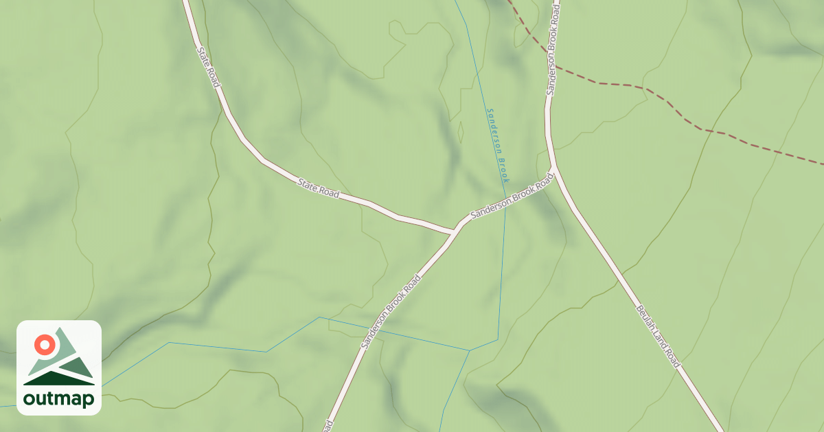 Map of State Road