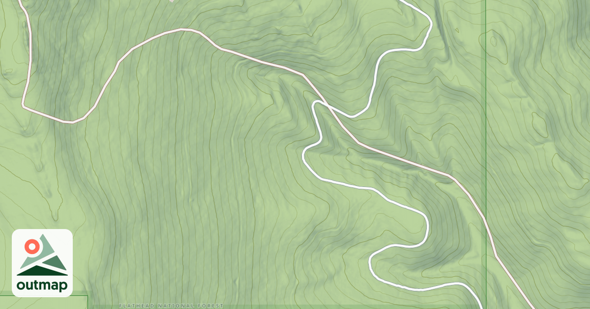 Map of FISH CREEK E
