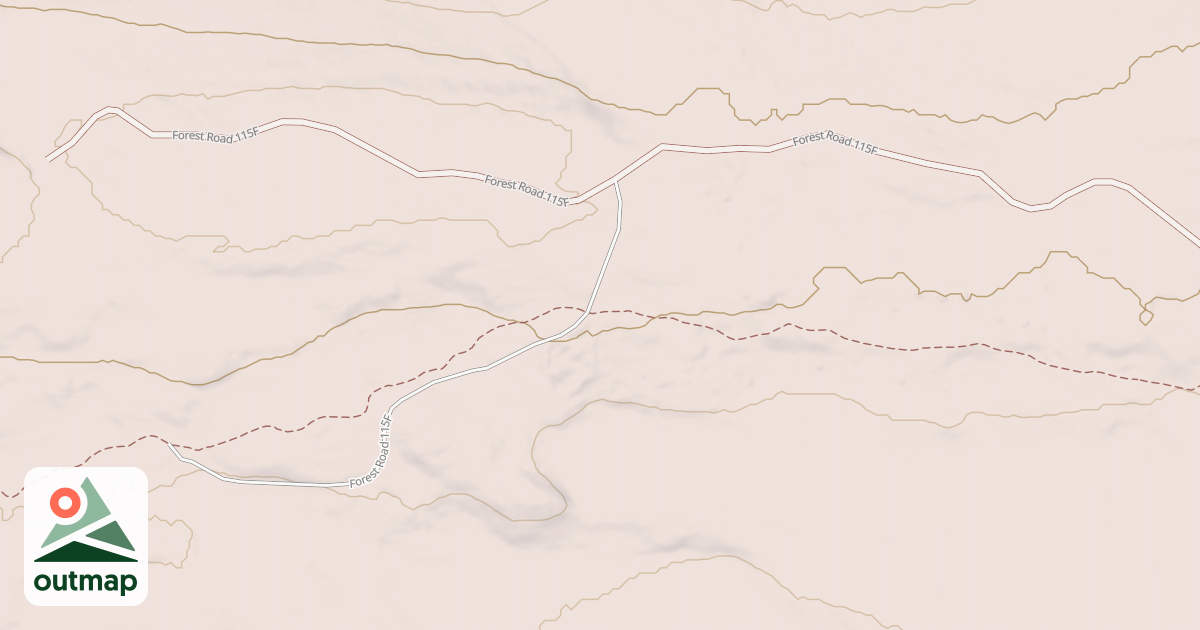 Map of FALL RIVER SPUR F
