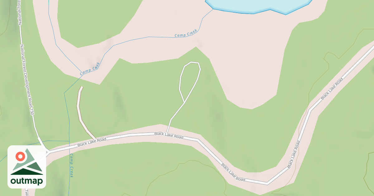 Map of LITTLE TWIN CAMPGROUND