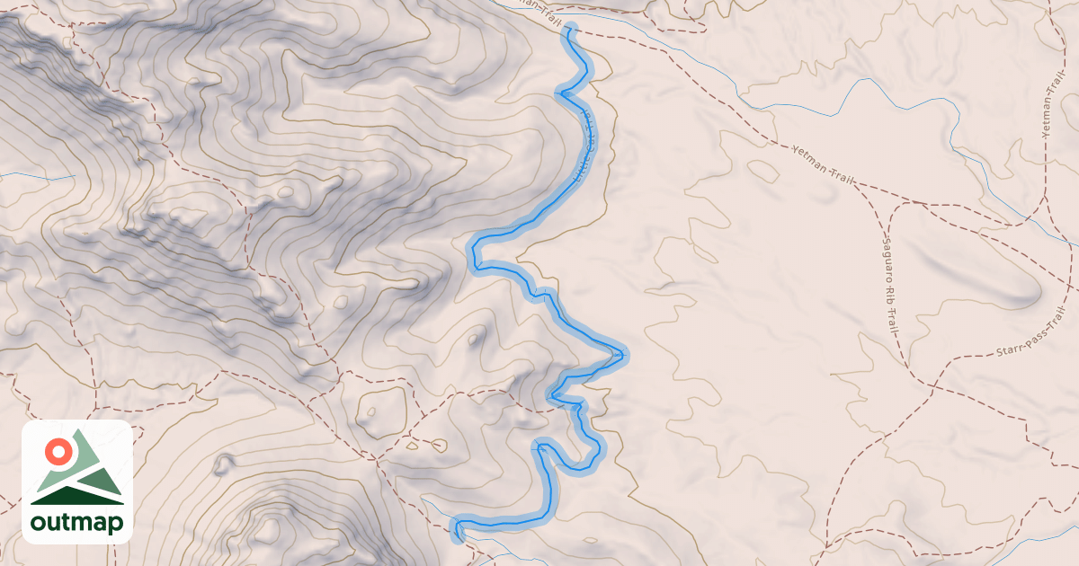 Map of Little Cat Tral