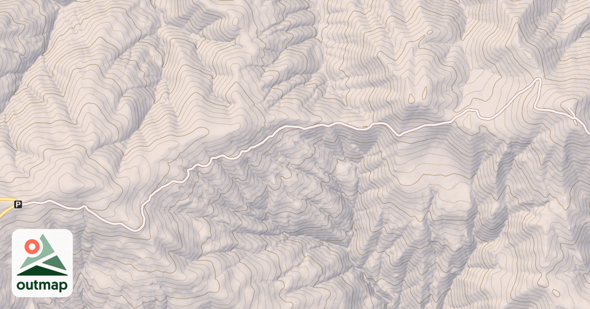 Map of RED MOUNTAIN