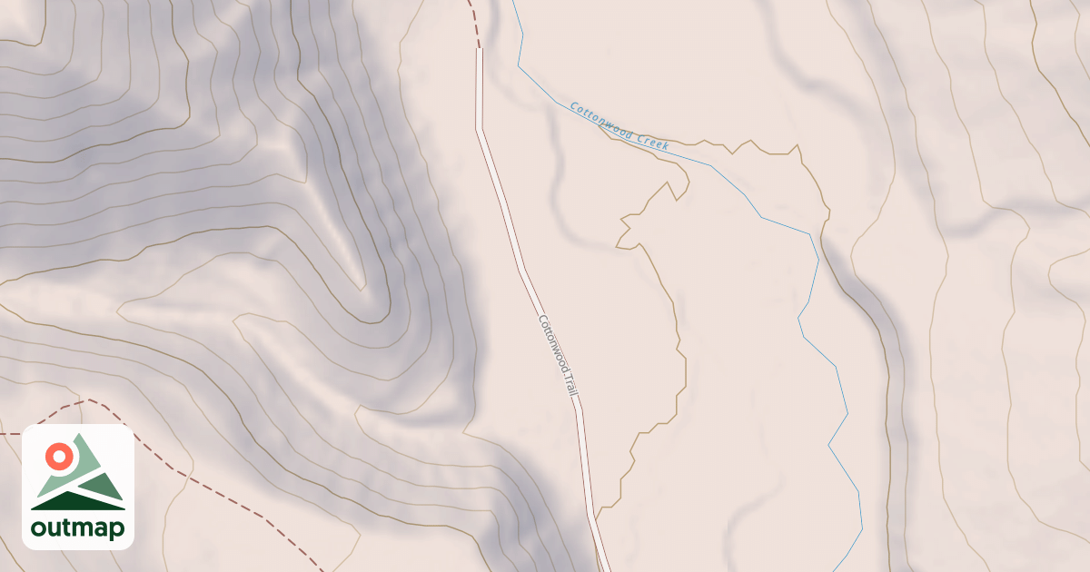 Map of Cottonwood