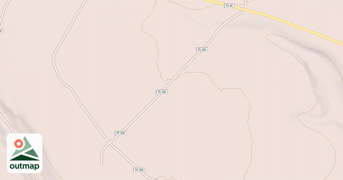 Map of USFS National Forest System Roads {0881DE8C-F868-4997-B702-0EE569D2FC75}