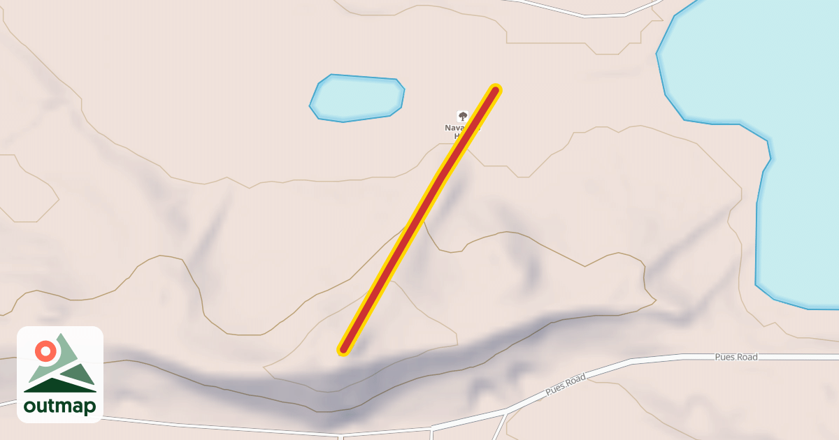 Map of Tubing Lift #2