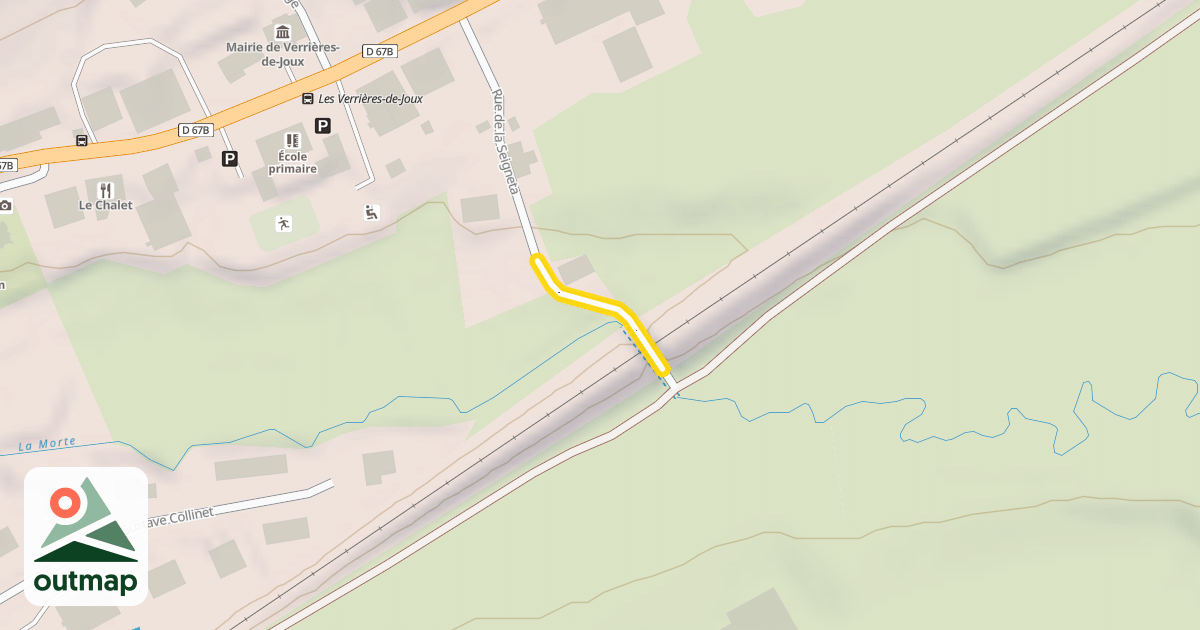 Map of Rue de la Seigneta