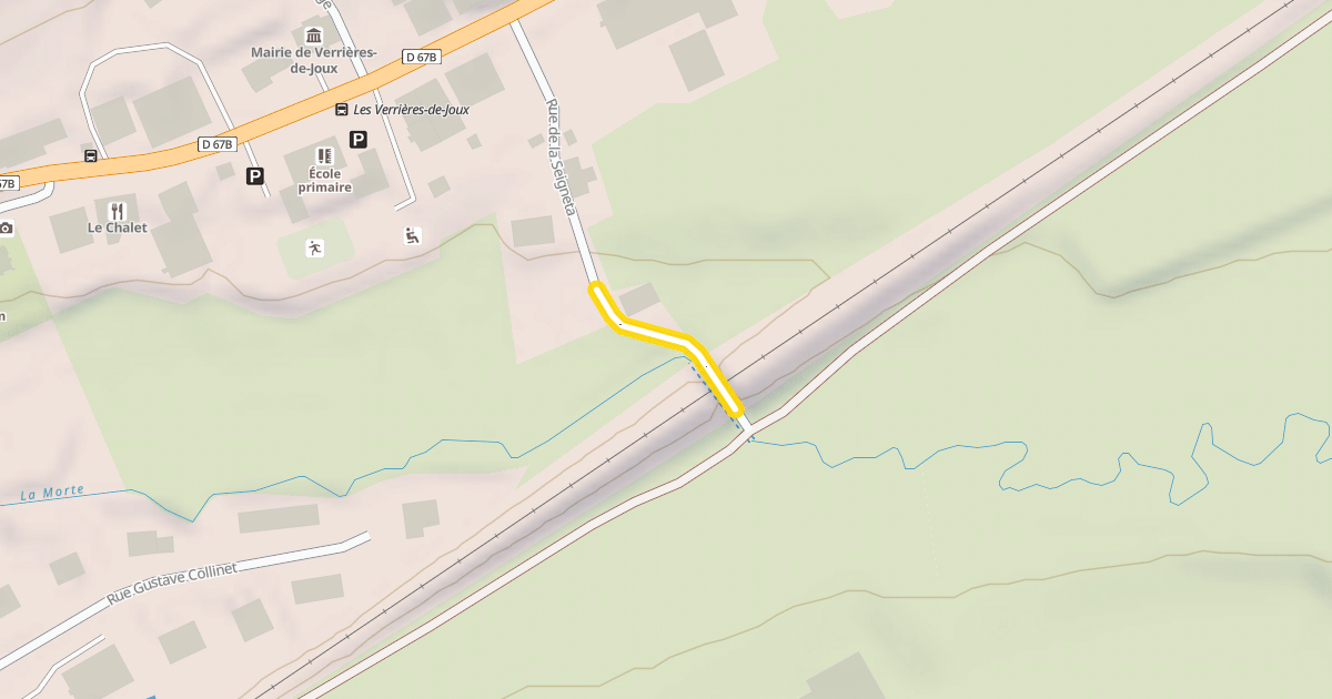 Map preview of Rue de la Seigneta