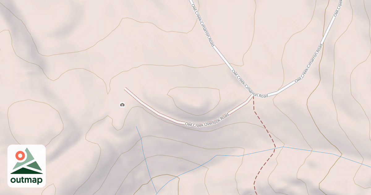 Map of OWL CREEK OVERLOOK