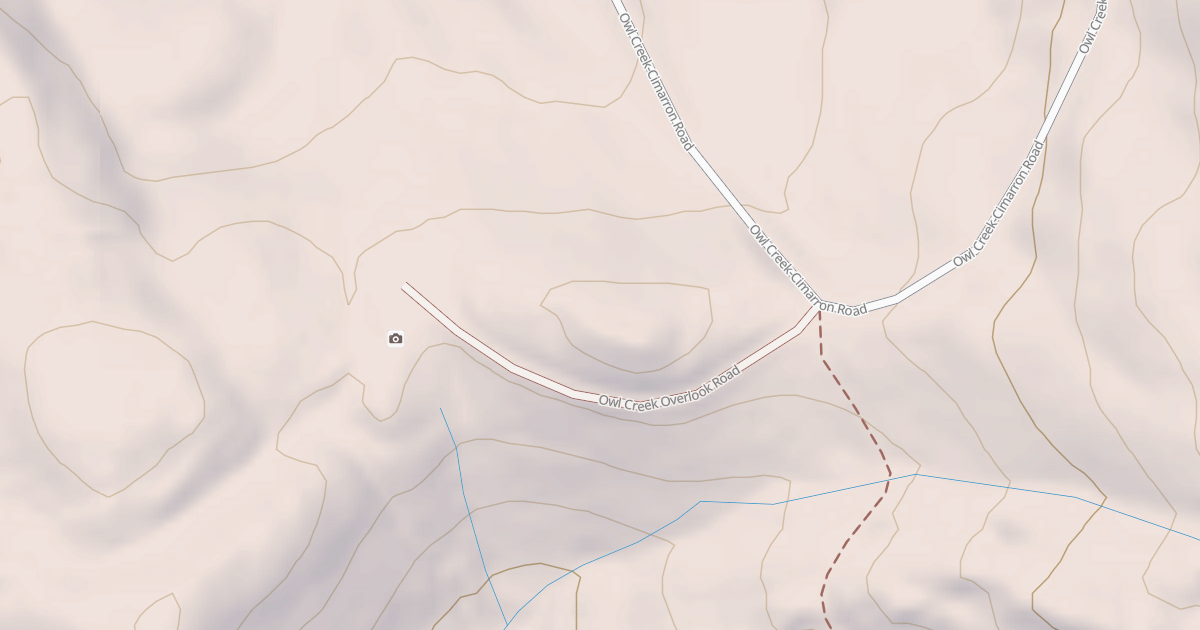 Map preview of OWL CREEK OVERLOOK