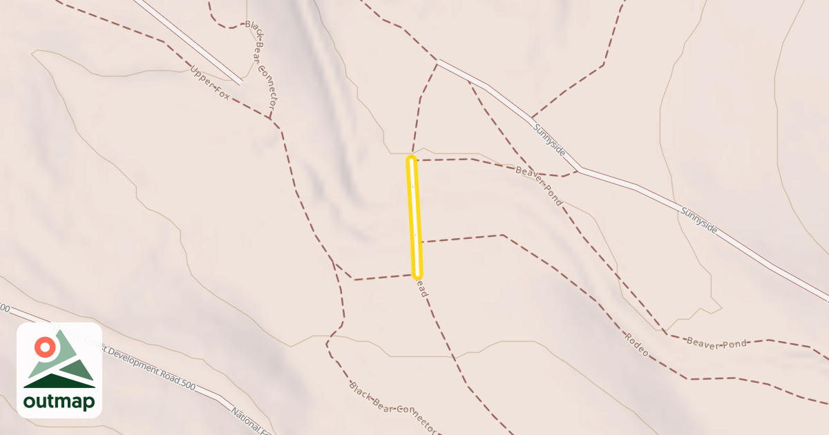 Map of Homestead