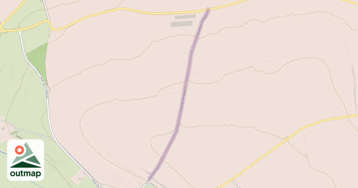 Map of Chemin d'Huys
