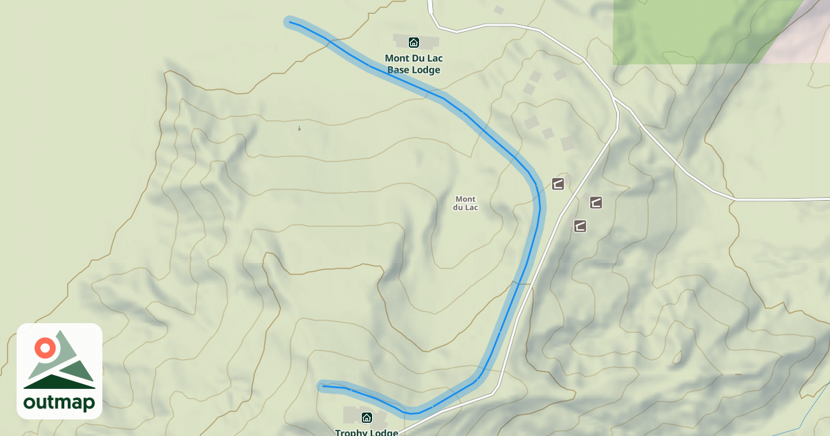 Map of Ridge Run