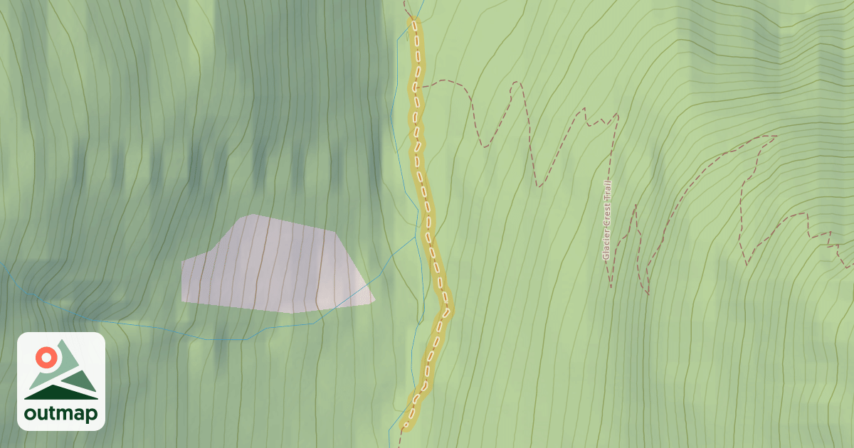 Map of Asulkan Valley Trail