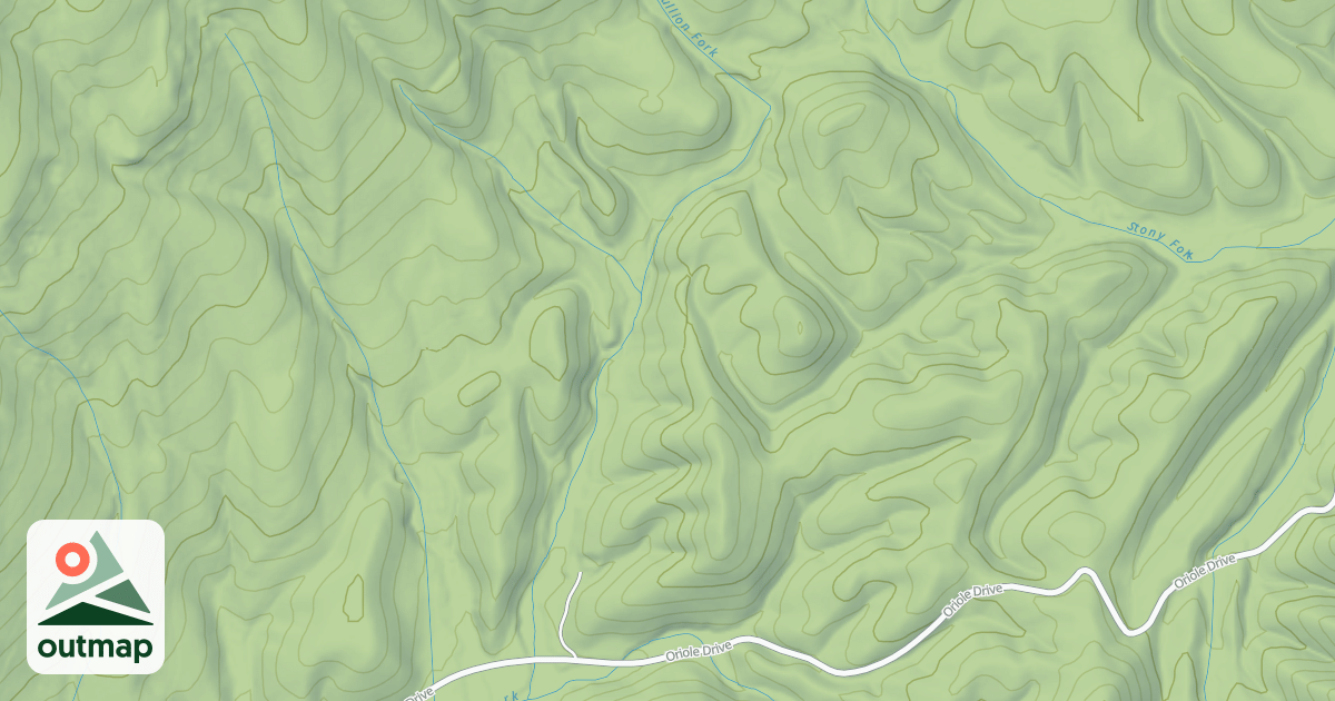 Map of SIX VALLEY